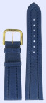 Bracelet de montre Tissot T600013293 Cuir Bleu 22mm
